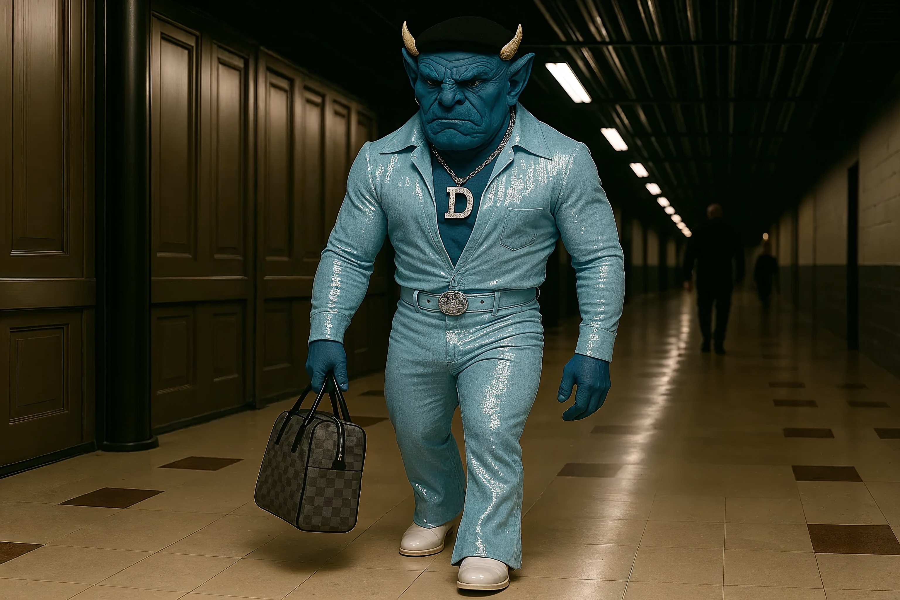 Duke Blue Devil mascot